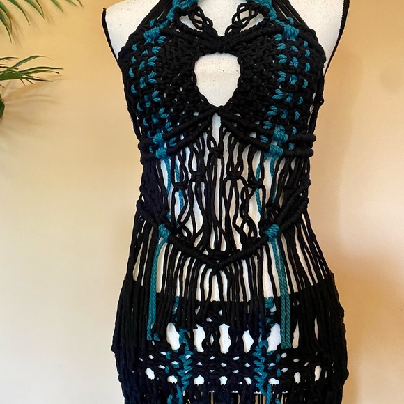 Original GoodVibeGoda Handmade Macramé Two Piece Set - Picture 12 of 16